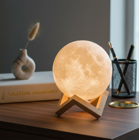 Lampara Luna 3D
